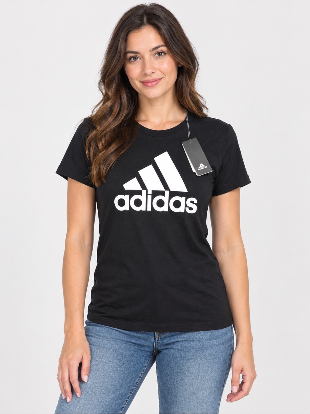 Adidas Amplifier Black Logo T-Shirt Size Small NWT